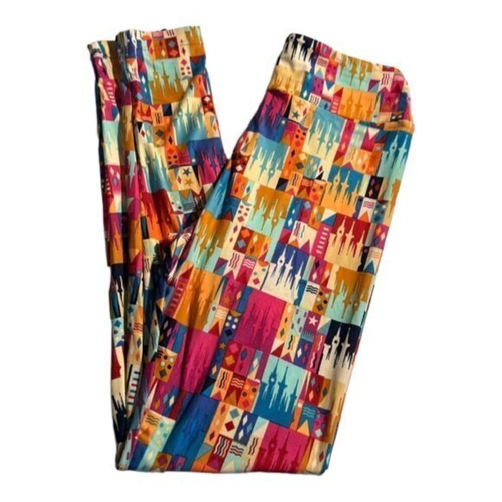 Disneyland Kingdom Castke Soft Leggings RARE UNICORN One Size NEW #2726